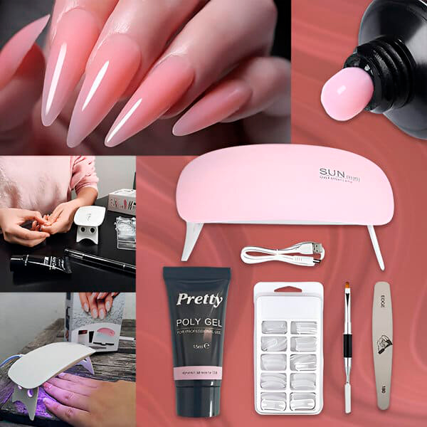 Kit de extensión para hacer uñas | POLYGEL
